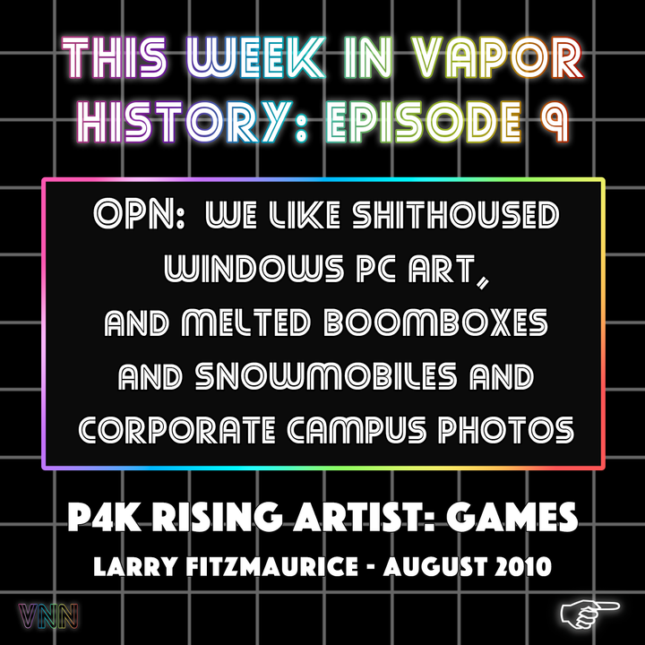 Vapor History: Pitchfork Rising Artist Profile - Games (August 24th, 2010)